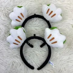 【2個セット】ディズニーリゾート ミッキー カチューシャ お揃い サンドイッチ