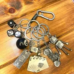 B11ストリート カラビナ　キーホルダー　アメカジ　じゃらじゃら系