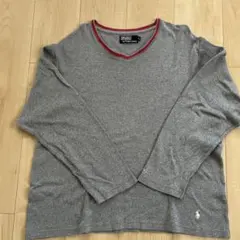 Polo by Ralph Lauren グレー Vネック Lサイズのサムネイル