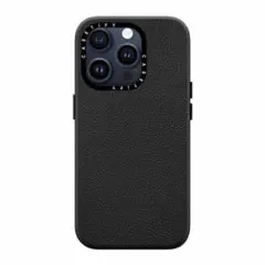 CASETiFY ブラック レザー風 iPhone15pro ケースのサムネイル