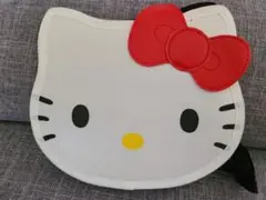 キティちゃん　サンバイザーポケット　カード収納　ミラー付き