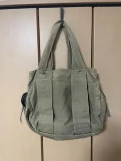 リモナータ　オリーブグリーン キャンバス トートバッグ