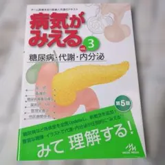 【美品】病気がみえる vol.3 糖尿病・代謝・内分泌 第5版