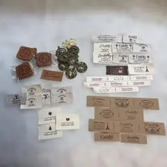 Hana様専用ページハーネス用刺繍ネームタグ小サイズ - メルカリ