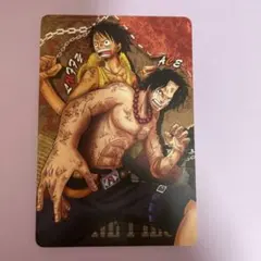 ONE PIECEワンピースメモリアルログカード2 ルフィ エース 2011のサムネイル
