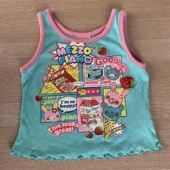 メゾピアノ　ミミちゃん　ポポちゃん　タンクトップ