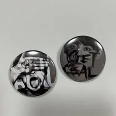 銀魂 銀魂展 エリザベス シルバーソウル缶バッジ 2個セット - メルカリ