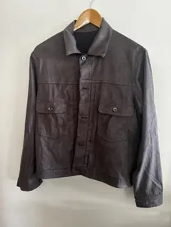 COMME CA ISM ダークブラウン ジャケット M