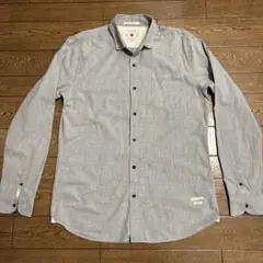 SCOTCH & SODA グレー ボタンダウンシャツ