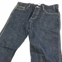 ブランド古着！TOPMAN SKINNY TWISTER 濃紺デニム パンツのサムネイル