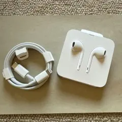 Lightningケーブルとイヤフォンセット