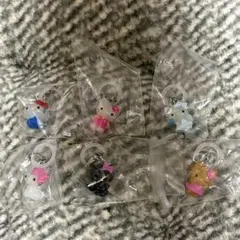 Hello kitty　めじるしアクセサリー　コンプリートセット