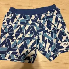 Yonex ハーフパンツ 幾何学模様 ブルー - メルカリ