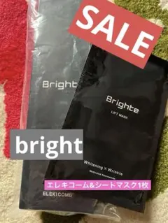 Brighte ELEKICOM コーム&シートマスク1枚のサムネイル