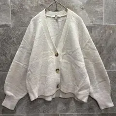 유니클로 UNIQLO 수플레얀 쇼트 가디건 V넥 a274