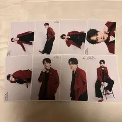 M!LK 吉田仁人 26歳 生誕生写真 （赤） 8枚