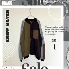 【KRIFF MAYER】クリフメイヤー　マルチカラー　スタジャン　ブルゾン