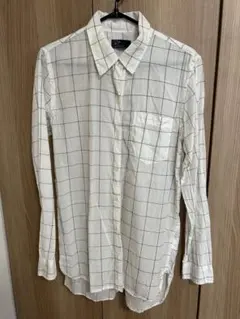 GAP チェック柄 長袖シャツ XS