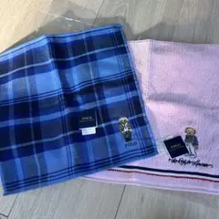 Polo Ralph Lauren タオルセット2枚ペアセット