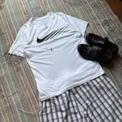 00s NIKE センターロゴ Tシャツ 短丈 city ノームコア TECHのサムネイル