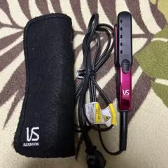 ヴィダルサスーン　 ストレートヘアアイロン ブラック/ピンク