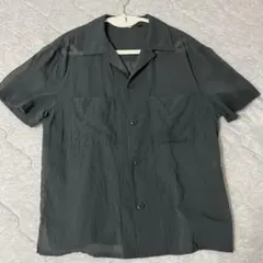 UNIQLO 半袖シャツ　ダークグレー