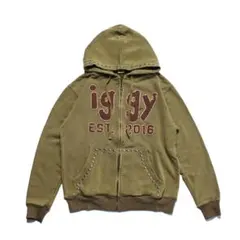 IGGY / Patchwork Studded Zip-Up Hooded - メルカリ