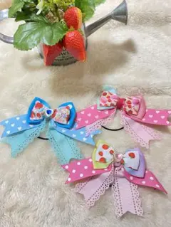 ハンドメイド　リボン　No5