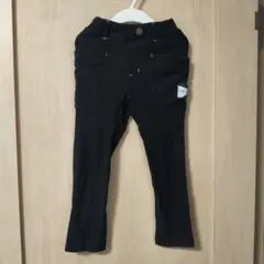 ブラック スリムフィット 長ズボン 100