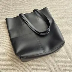 eauk RECTANGLE TOTE BAG BLACK アクタス - メルカリ