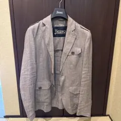 Herno テーラードジャケット 44 グレーのサムネイル