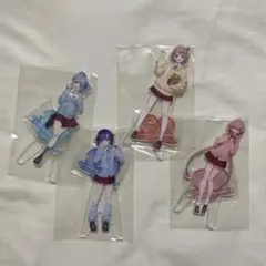 ブルーアーカイブ　ラウンドワン　万魔殿　アクリルスタンド、ポストカードセット ブルーアーカイブ ラウンドワン 万魔殿 アクリルスタンド、ポスト