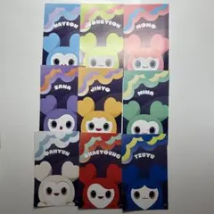 TWICE POPUP サンリオ オフラインくじ 9枚コンプ 空くじ