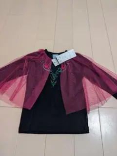 「新品」アナ雪 アナ なりきり 90　チュールトップス