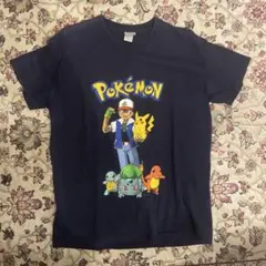 90s ポケモン Tシャツ ネイビー