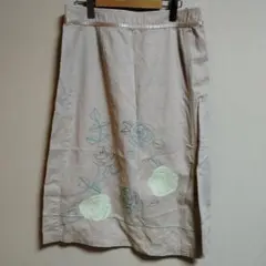 LAURA ASHLEY 花柄刺繍 タイトスカート 13