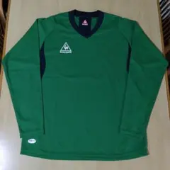 ☆ le coq sportif 長袖シャツ グリーン Mサイズ ☆のサムネイル