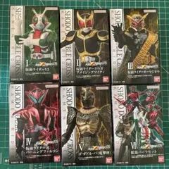 掌動-XX(ダブルクロス) 仮面ライダー9　【全6種セット】