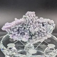 奇跡の葡萄石◇インドネシア産グレープアゲート標本〜海底で誕生した癒しの宝珠〜