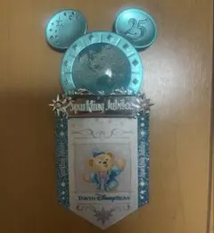 東京ディズニーシー 25周年 ダッフィー バッジ