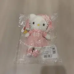ハローキティ展 50周年 限定 ぬいぐるみ マスコット フリル　ロリータ