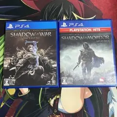PS4 シャドウ・オブ・モルドール シャドウ・オブ・ウォー 2本セット