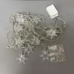 雪の結晶 LEDイルミネーションライト 8パターン点灯　クリスマス