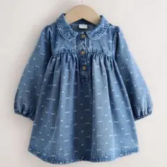 【新品】ネクスト　デニムワンピース