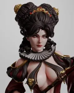 鬼刀シリーズ TES 風鈴 女王 海琴の煙 風鈴アスミ スタチュー