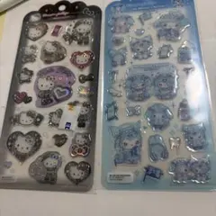 サンリオ　キティ　マイメロ　クロミ　ドロップジェリーシール