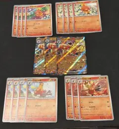 バシャーモex 3枚　進化ラインセットのサムネイル