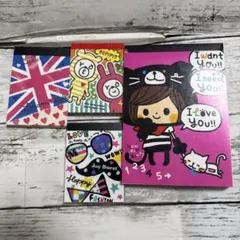 平成レトロ メモ帳セット まとめ売り ファンシー キャラクター