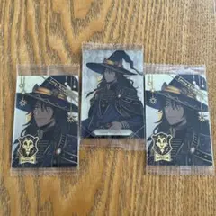 ツイステ ウエハース7 レオナ・キングスカラー カード3枚セット(2枚箔押し)