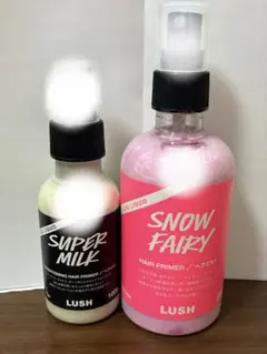 LUSH スーパーミルク スノーフェアリー ヘアミスト 2本セット